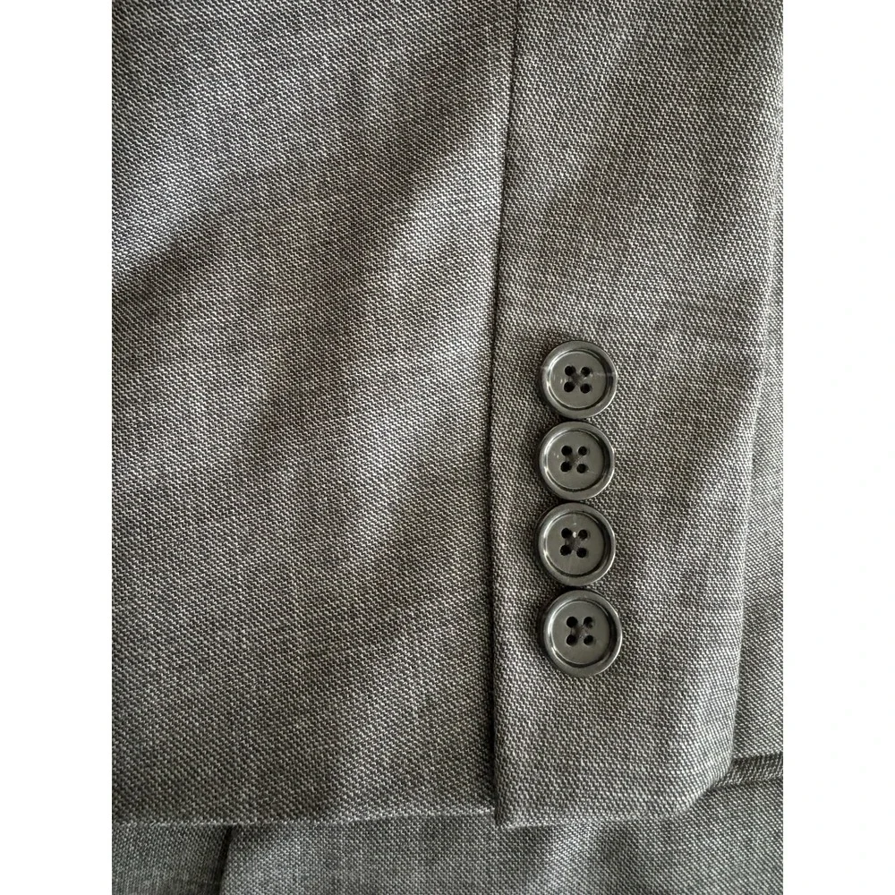 J Crew Thompson Blazer Sport Coat 40S Gray Wool